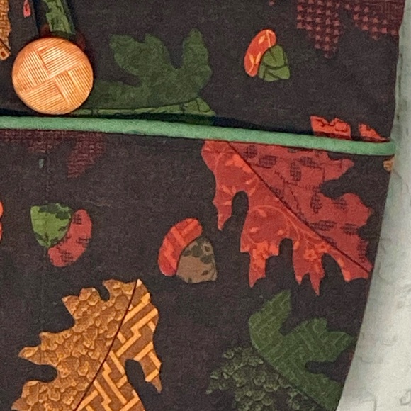 Fall Tote Bag Handmade Seams By Beckyjean - Picture 3 of 11